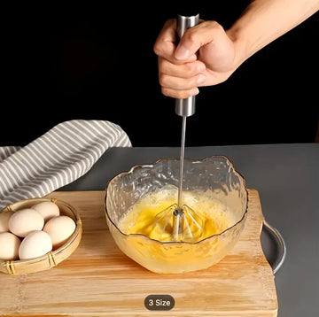 1PC Stainless Steel Multi-Function Whisk & Milk Frother – Hand Mixer for Baking, Eggs & Cream | Essential Kitchen Gadget discription