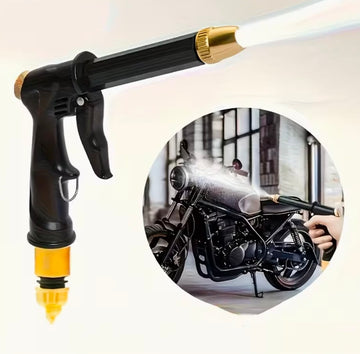 3-In-1 High Pressure Washer Foam Nozel, 50.8 Cm Extension Wand - 304 Stainless Steel Multi-Function Sprayer for Car Cleaning, Gardening, Tire Inflation | High Pressure Sprayer